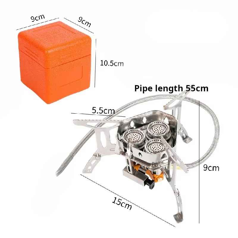 اجاق سه شعله کوهنوردی تاشو توربو - Image 8