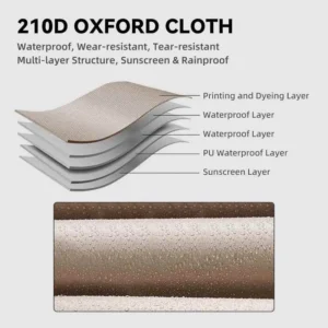 پارچه آکسفورد چادر مسافرتی